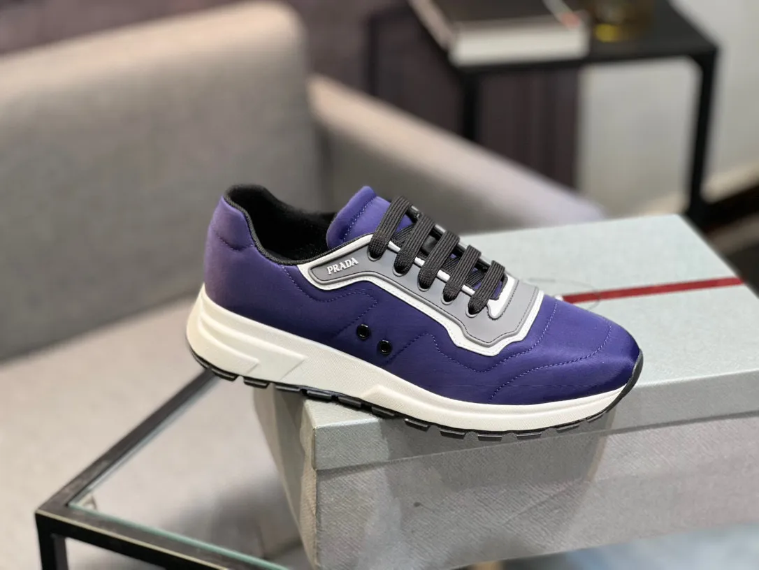 Men's shoes 💰540 PRADA "Prada" casual shoes Regular size: 38-44 (45 can be customized) Product material: Selected cowhide material, genuine leather lining, original outsole